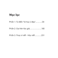 Sách Nâng cấp vốn từ, nâng tầm diễn đạt- Bộ từ điển từ hay ý đẹp, gọi tên tác giả