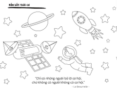 Sách Tô màu Văn chương - Chủ đề: Lý tưởng sống - Nhà sách Ôn luyện