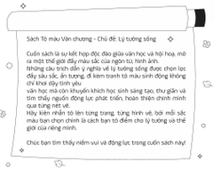 Sách Tô màu Văn chương - Chủ đề: Lý tưởng sống - Nhà sách Ôn luyện