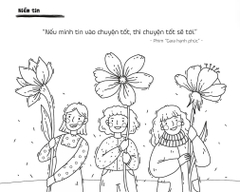 Sách Tô màu Văn chương - Chủ đề: Lý tưởng sống - Nhà sách Ôn luyện