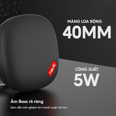 Loa Bluetooth HAVIT M65 Thiết Kế Nhỏ Gọn, Chuẩn IPX7, Công Suất 5W, Nghe Đến 15H - Chính Hãng BH 12 Tháng Dizigear