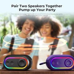 Loa Bluetooth HAVIT SK809BT, BT 5.3, Công Suất 7W, Kháng IPX5, Âm Thanh Vòm Sống Động, Nghe Đến 6H - Hàng Chính Hãng