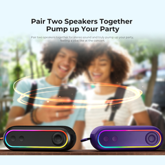 Loa Bluetooth HAVIT SK810BT, BT 5.3, Công Suất 7W*2, Kháng IPX5, Âm Thanh Vòm Sống Động, Nghe Đến 8H - Hàng Chính Hãng