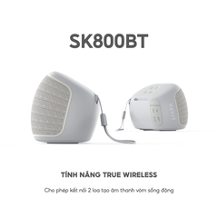 Loa Bluetooth HAVIT SK800BT Thiết Kế Nhỏ Gọn, BT 5.0, Công Suất 4W, Thời Gian Chơi Lên Đến 6h - Chính Hãng BH 12 Tháng