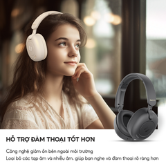 Tai Nghe Headphone Bluetooth HAVIT H655BT, BT 5.3, Chống Ồn Chủ Động Hybrid ANC, Gamemode 60ms, Nghe Đến 65H - Hàng Chính Hãng Dizigear