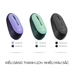 Chuột Không Dây HAVIT MS78 Nhỏ Gọn, 6 Nút Điều Chỉnh + 3 Chế Độ DPI, Tuổi Thọ 3tr Lần Nhấn - Hàng Chính Hãng Dizigear