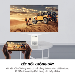 Máy Chiếu HAVIT PJ216 Pro, Full HD 4k, Android 9.0, Tự Động Điều Chỉnh Thông Minh - Chính Hãng BH 12 Tháng