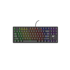 Bàn Phím Cơ Gaming HAVIT KB869L, 87 Keys, 14 Chế Độ Led Backlit Rainbow, Tuổi Thọ Phím 50.000.000 Lần - Chính Hãng BH 12 Tháng Dizigear