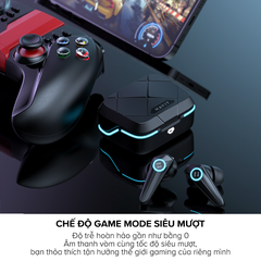 Tai Nghe Gaming TWS HAVIT TW908, BT 5.3, Gamemode 60ms, Đèn RGB, 2 Mic Khử Ồn, Nghe Đến 24H - Chính Hãng BH 12Th Dizigear