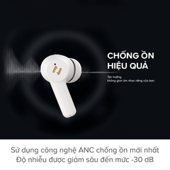 Tai Nghe TWS HAVIT TW958 Pro, BT 5.3, 2 Mic ENC + ANC Hỗ Trợ Đàm Thoại, Độ Trễ 55ms, Nghe Đến 32 giờ - Hàng Chính Hãng