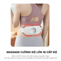 Máy Massage Lưng Không Dây Havit WM1750, Phương Pháp EMS & Phục Hồi Nhiệt Y Khoa - Hàng Chính Hãng Dizigear