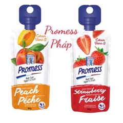 Sữa chua Promess vị dâu, đào
