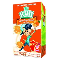 Sữa chua KUN vị cam 110ml