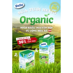 Sữa tươi Organic HELIO