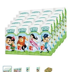 Thùng 48 hộp 180ml sữa tươi KUN có đường