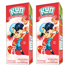 Sữa chua KUN vị kem dâu 180ml