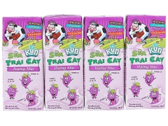 Sữa trái cây KUN vị nho 180ml
