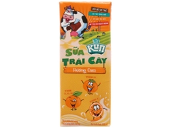 Sữa trái cây KUN vị cam 180ml