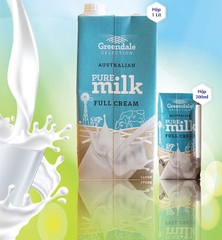 Sữa tươi nguyên kem Greendale loại 200ml