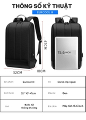 Balo Laptop Chống Nước Eurcool III GLB1123