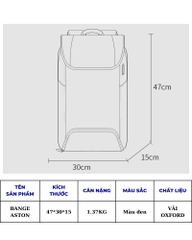 Balo Cao Cấp Hàng Hiệu  Bange Aston GLB1174