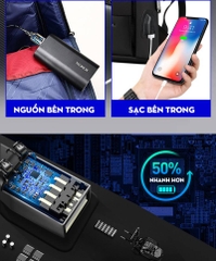 Balo Laptop Hàng Hiệu Siêu Nhẹ Bopai SUV GLB1032