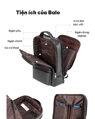 Balo Nam Thời Trang Nhiều Ngăn Parsonker Racoon GLB1126