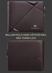 Ví Da Nam Cao Cấp William Polo Hare GLW1133