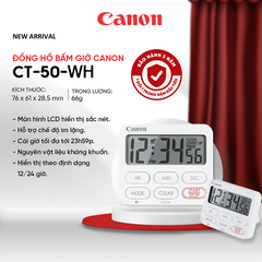 Đồng Hồ Bấm Giờ Canon CT-50 WH SB