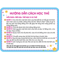 Thẻ Học Thông Minh Song Ngữ Anh - Việt - Màu Sắc và Hình Khối