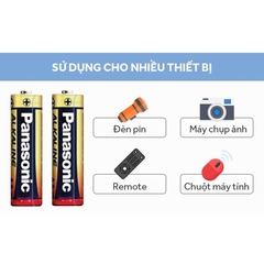 Pin Tiểu LR06T/2B Aa1.5V Panasonic Alkaline