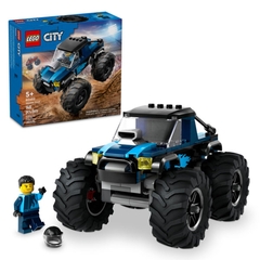 Đồ Chơi Lắp Ráp Lego Chiến Xe Monster Xanh Dương 60402