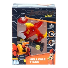 Đồ Chơi Xe Biến Hình Hổ Thần Địa Ngục Hellfire Tiger - Screechers Wild 4 EU685102