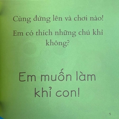 Chạy Nhảy Và Vui Đùa - Em Muốn Làm Khỉ Con