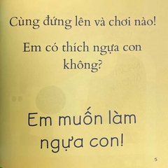 Chạy Nhảy Và Vui Đùa - Em Muốn Làm Ngựa Con