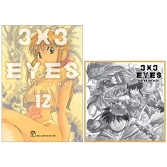 3x3 Eyes - Cô Bé Ba Mắt Tập 12 Tặng Kèm Mini Shikishi