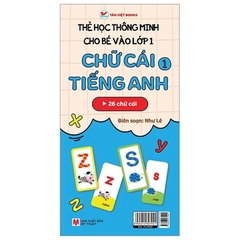 Thẻ Học Thông Minh Cho Bé Vào Lớp 1 - Chữ Cái Tiếng Anh 1