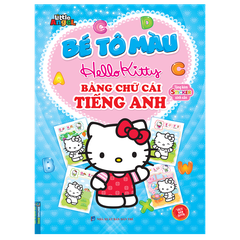 Bé Tô Màu Hello Kitty - Bảng Chữ Cái Tiêng Anh