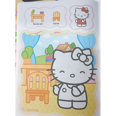Bé Tô Màu Hello Kitty - Đồ Vật Trong Nhà