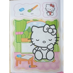 Bé Tô Màu Hello Kitty - Đồ Dùng Học Tập