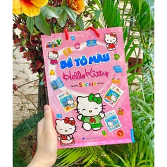 Combo 5 Cuốn Bé Tô Màu Hello Kitty