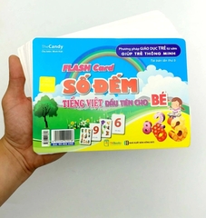 Flash Card - Số Đếm Tiếng Việt Đầu Tiên Cho Bé