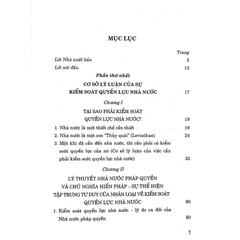 Kiểm Soát Quyền Lực Nhà Nước (Tái Bản Có Sửa Chữa, Bổ Sung)