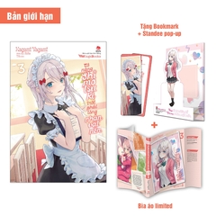 Cô Nàng Shimotsuki Trót Phải Lòng Nhân Vật Nền Tập 3 Bản Giới Hạn - Tặng Kèm Bookmark + Standee Pop-Up + Bìa Áo Limited