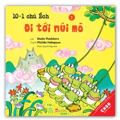 Ehon - Combo 6 Cuốn 10 Chú Ếch Phần 1 ( Tập 1 - 6)