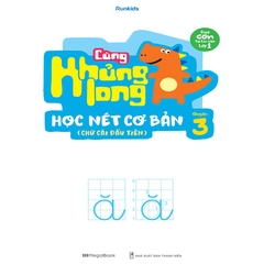 Cùng Khủng Long Học Nét Cơ Bản Quyển 3 - Bé Trai - Chữ Cái Đầu Tiên