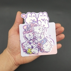 Sticker Telado - Bạn Thỏ Và Gấu Đáng Yêu MSTZ-1/37-44