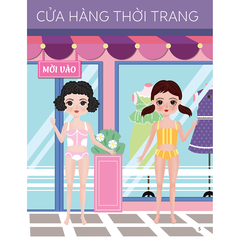 Sách Sáng Tạo Thời Trang - Thời Trang Cho Búp Bê (Hơn 100 Stickers)