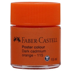 Màu Vẽ Faber Castell Poster 15ml Màu Dark Cadmium Orange