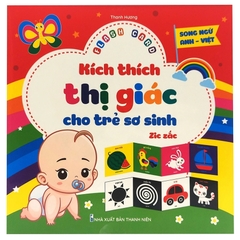 Flash Card Kích Thích Thị Giác Cho Trẻ Sơ Sinh - Zic Zắc Song Ngữ Anh - Việt